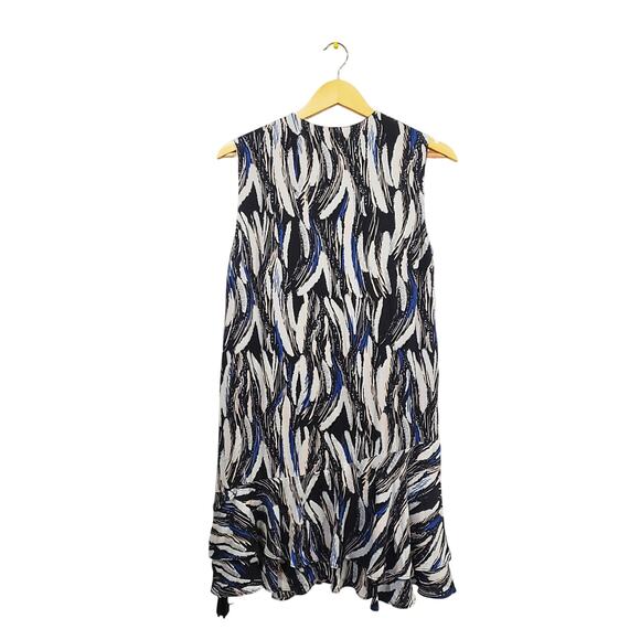 Reiss Elsie Abstract Print Mini Dress Size 4 - Picture 4 of 12